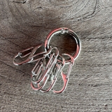 シルバー(Cタイプ) | キーリング キーホルダー カラビナ | ARCADE