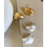 Matte Bean Earrings | ARGO TOKYO | 詳細画像1 