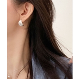 シルバー | Matte Bean Earrings | ARGO TOKYO