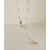 ピンクゴールド | Pearl Loop Necklace 26178 | ARGO TOKYO