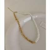 ゴールド | Pearl Chain Necklace 26179 | ARGO TOKYO