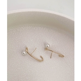 パールイヤカフ風ピアス 26191 イヤカフ | ARGO TOKYO | 詳細画像3 