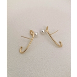 パールイヤカフ風ピアス 26191 イヤカフ | ARGO TOKYO | 詳細画像6 