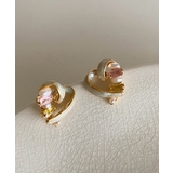 ハートパールダイアピアス 26192 | ARGO TOKYO | 詳細画像1 