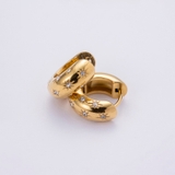 GOLD | スパークビジューフープピアス | 4quince
