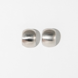 SILVER | レクタングルピアス | 4quince