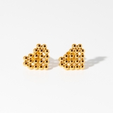 GOLD | ハートボールピアス | 4quince