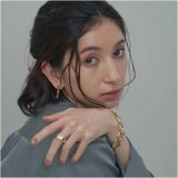 ヘキサゴンピアス ゴールド | 4quince | 詳細画像2 