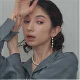 ４パールピアス シルバー | 4quince | 詳細画像2 