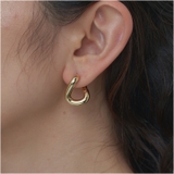 ツイストフープピアス | 4quince | 詳細画像1 