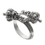 アルテミスキングス/ツインスカルクラウンリング/フリーサイズ(11-19号) | ArtemisClassic | 詳細画像3 