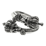 アルテミスキングス/ツインスカルクラウンリング/フリーサイズ(11-19号) | ArtemisClassic | 詳細画像6 