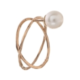 エレノアジュエリーElenore JewelryパールXリングスタッド/片耳分 | Elenore | 詳細画像1 