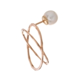 エレノアジュエリーElenore JewelryパールXリングスタッド/片耳分 | Elenore | 詳細画像3 