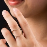 エレノアジュエリーElenore Jewelry/オープンハートリング | Elenore | 詳細画像9