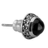 ラウンドブラックスターピアス/シルバーピアス片耳分/アルテミスクラシック | ArtemisClassic | 詳細画像3 