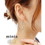 F | ミックスカラーピアス minia ◆重ね着け | minia