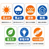2枚セット エアコン室外機用保護カバー  | Aleh Te’enah | 詳細画像2 