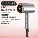 ゴールド | 大風量 マイナスイオンドライヤー 速乾ヘアドライヤー | Aleh Te’enah