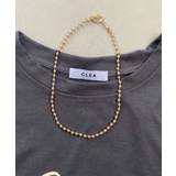 ゴールド | シンプル ボールチェーンネックレス | Outfitter lab