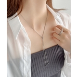 シルバー | サージカルステンレススライダーネックレス | Outfitter lab