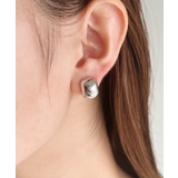 ぷっくりメタルイヤリング | Outfitter lab | 詳細画像1 