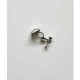 ぷっくりメタルイヤリング | Outfitter lab | 詳細画像5 