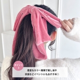 DOLLベロアリボンバレッタ | Outfitter lab | 詳細画像4 
