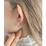 ハートフープイヤリング | Outfitter lab | 詳細画像2