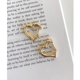 ゴールド | ハートフープイヤリング | Outfitter lab