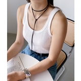 フェイクスエード コードチョーカー | Outfitter lab | 詳細画像15 