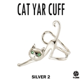 SILVER2 | 猫 イヤーカフ 人気 | T-LINK
