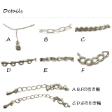 様々なモチーフのアンクレット【レディースアンクレット チェーン 星 | YUKATANゆかたん | 詳細画像3 