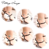 鮮やかなブルーが足首を彩るターコイズ風ビーズアンクレット【レディースアクセサリー… | YUKATANゆかたん | 詳細画像5 