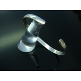 シルバー925製のシンプルな5 5mmプレーンタイプシルバーバングルブレスレット | laplateriashu  | 詳細画像4 