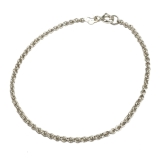 シルバー925 アズキチェーンブレスレット 2重 | laplateriashu  | 詳細画像2 