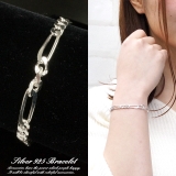 シルバー925 キヘイデザインチェーンブレスレット 喜平 | laplateriashu  | 詳細画像1 