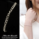 シルバー925 キヘイチェーンブレスレット オーソドックス | laplateriashu  | 詳細画像1 