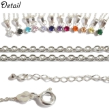 シルバー925 ネックレス キュービックジルコニア | YUKATANゆかたん | 詳細画像4 