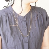 ネックレス シンプル 甲丸アズキチェーン | YUKATANゆかたん | 詳細画像2 