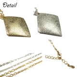 レディースネックレス エンボス加工 キラキラ | YUKATANゆかたん | 詳細画像3 