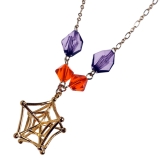 レディースネックレス チェーンネックレス 蜘蛛の巣 | YUKATANゆかたん | 詳細画像2 