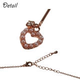 レディースネックレス チェーンネックレス オープンハート | YUKATANゆかたん | 詳細画像3