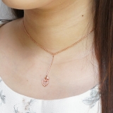 レディースネックレス チェーンネックレス オープンハート | YUKATANゆかたん | 詳細画像4