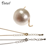 レディースネックレス チェーンネックレス コットンパール | YUKATANゆかたん | 詳細画像3 