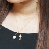 レディースネックレス チェーンネックレス コットンパール | YUKATANゆかたん | 詳細画像4 