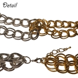 レディースネックレス アルミチェーンネックレス ダブル | YUKATANゆかたん | 詳細画像3 