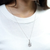 レディースネックレス チェーンネックレス 雪の結晶 | YUKATANゆかたん | 詳細画像4 