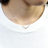 レディースネックレス チェーンネックレス ラインストーン | YUKATANゆかたん | 詳細画像4 