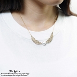 レディースネックレス チェーンネックレス コットンパール | YUKATANゆかたん | 詳細画像1 